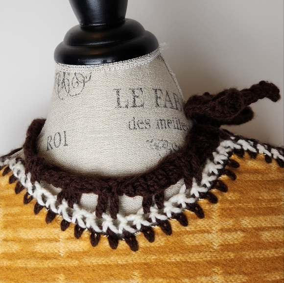 70s funky wool poncho - Picture 7 of 11